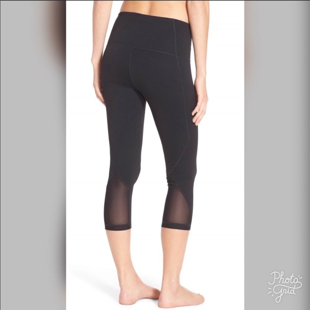 Zella Crop Mesh Leggings